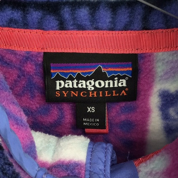 Patagonia Synchilla Fleece Snap Closure XS - Picture 3 of 4